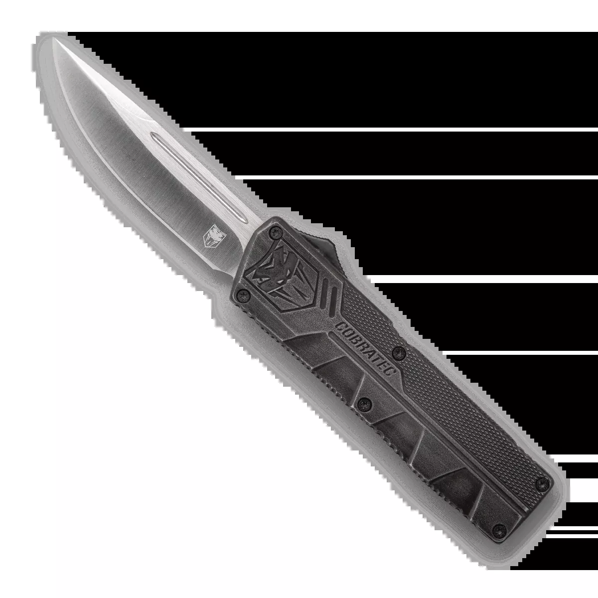 Cobratec Lightweight Otf – Stonewash 3.25″ Drop Point