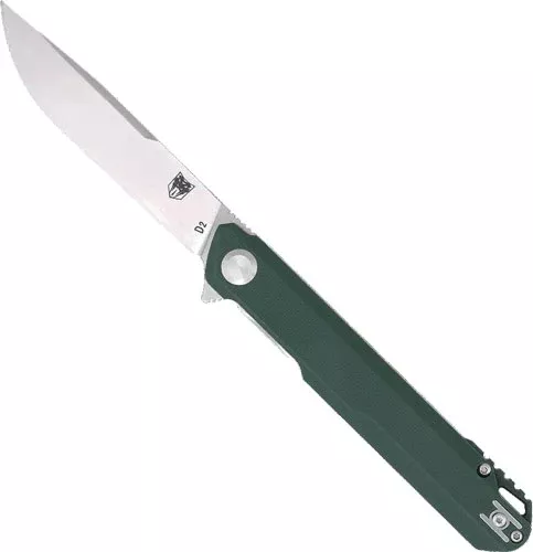 Cobratec Monarch 3.5″ Folder – Green D2 Steel W/clip