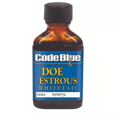 Code Blue OA1001 Doe Estrous, 1 Ounce, Blue