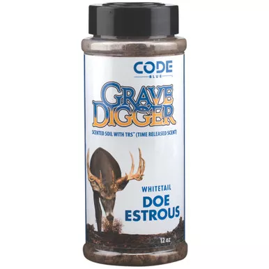 Code Blue OA1367 Grave Digger Doe Estrus Urine, 12 Ounce