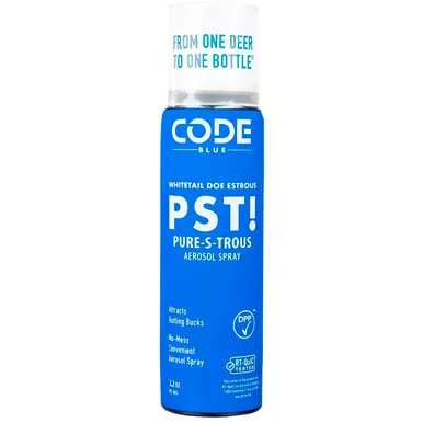 Code Blue OA1433 PST PURE-S-TROUS Aerosol Spray, 3.2 Ounce, Blue