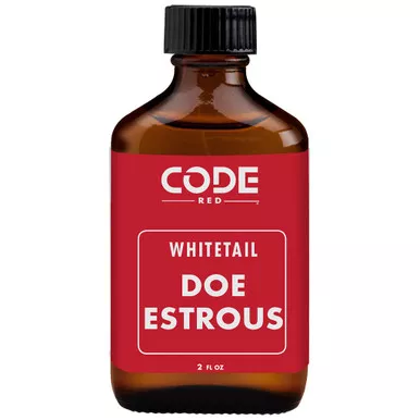 Code Red OA1322 Doe Estrous, 2 Ounce, Red