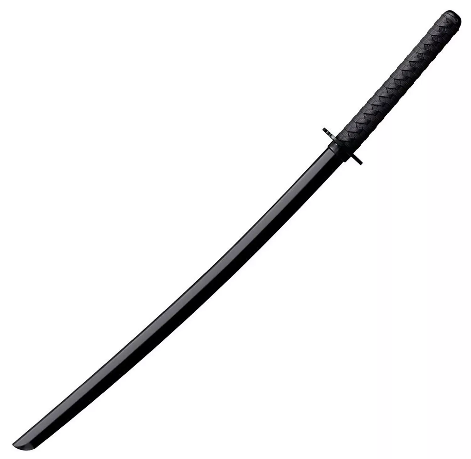 Cold Steel Bokken Training Sword 30″ Fixed Plain Black Polypropylene