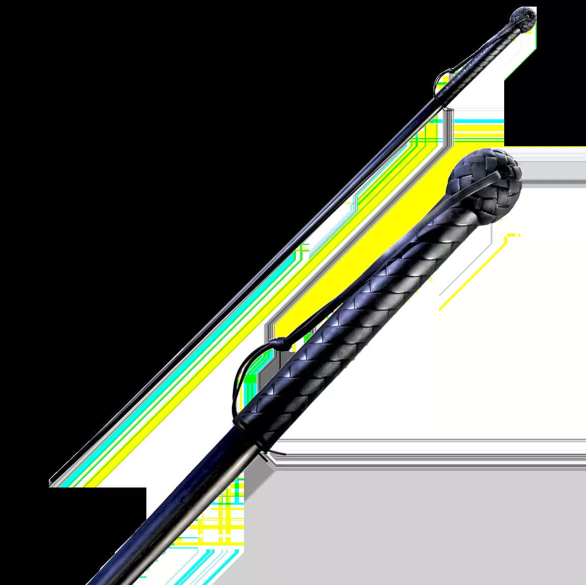 Cold Steel Sjambok Black Polymer/Kray-Ex 42″ CS95SMB