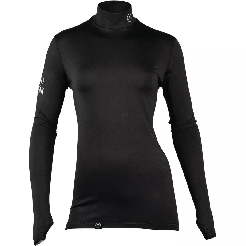 COLDPRUF Peak Wrmr Prfrm W Mock Blu Sm – Warm Performance Wear