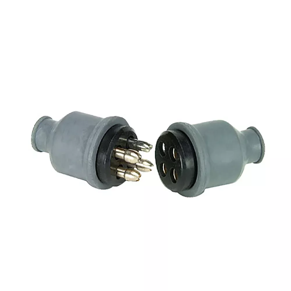 Cole Hersee 4 Pole Plug & Socket Connector w/Rubber Cap
