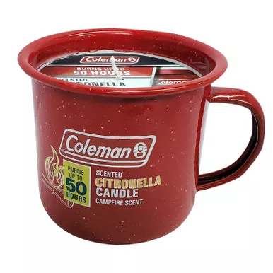 Coleman 14 oz Citronella 50 hr Retro Logger Mug - Campfire Scented