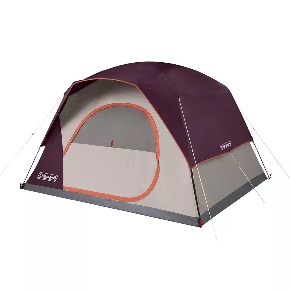 Coleman 6-Person Skydome Camping Tent – Blackberry [2207024]