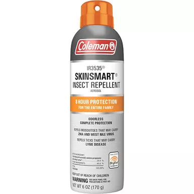 Coleman 7476 SkinSmart Insect Repellent, 6 Ounce, Aerosol, Silver