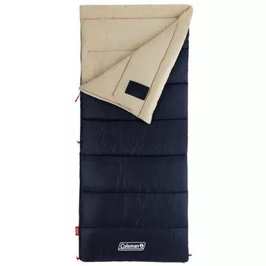 Coleman Autumn Glen 30 Sleeping Bag, Navy Big & Tall