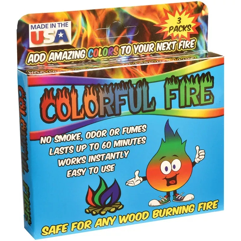 Colorful Fire 3 Pk Bo X