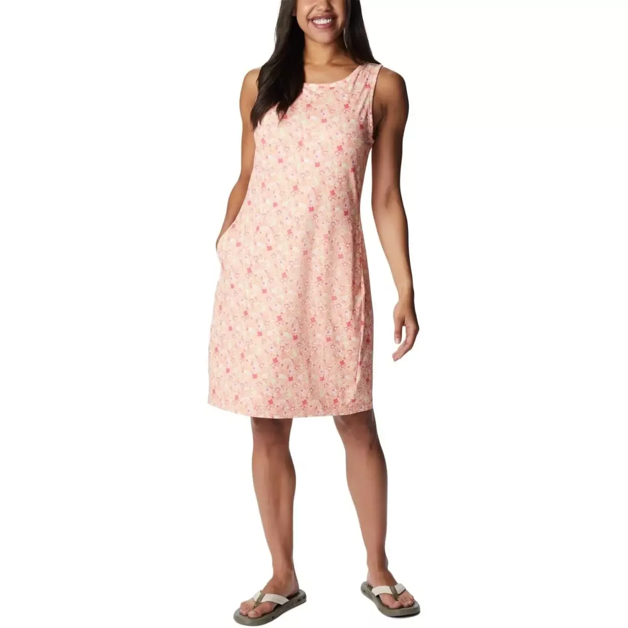 Columbia Women’s Chill River Peach Printed Dress