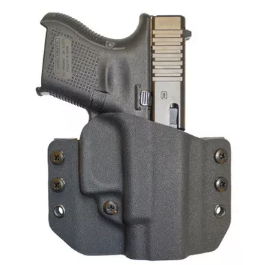 Comp-Tac C708GL066RBKN Warrior OWB Holster for Glock 42, Black, Right Hand