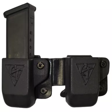 Comp-Tac Twin Magazine Pouch with Belt Clip for Smith & Wesson M&P