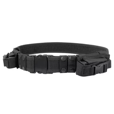 CONDOR OUTDOOR Black Tactical Belt (TB-002)