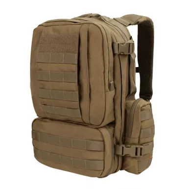 CONDOR OUTDOOR Convoy Coyote Brown Backpack (169-498)