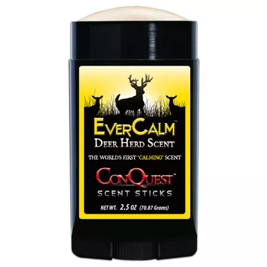 ConQuest Scents 1214 EverCalm Scent Stick Deer Herd, Yellow