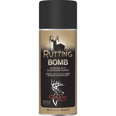 ConQuest Scents 160379 EverCalm Bomb Rutting, 3.5 Ounce, Black