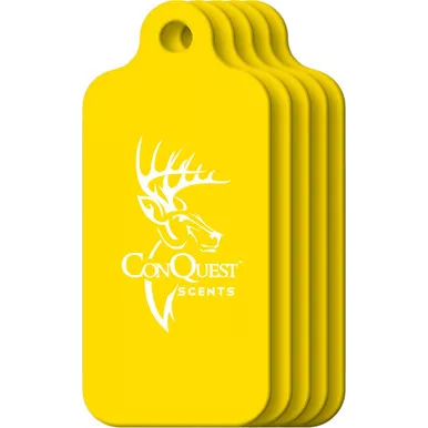 ConQuest Scents 22001 Therma Pads EverCalm, Yellow, 5 Pack