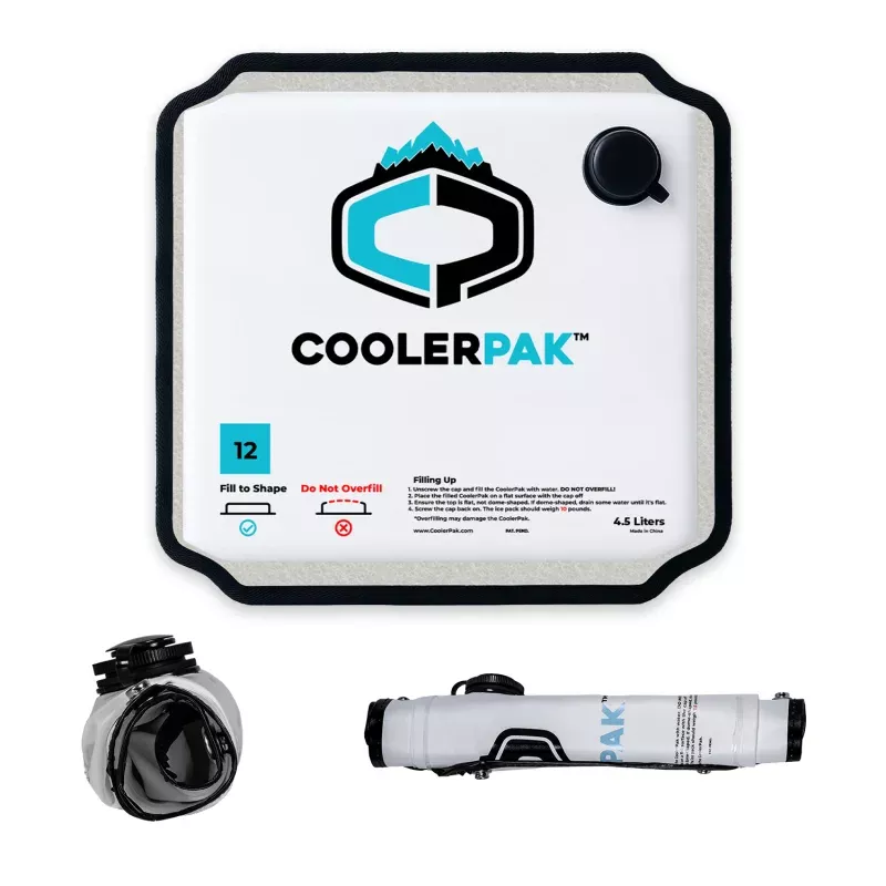 CoolerPak 12lb Ice Block Pack – Reusable Ice Pack for Coolers