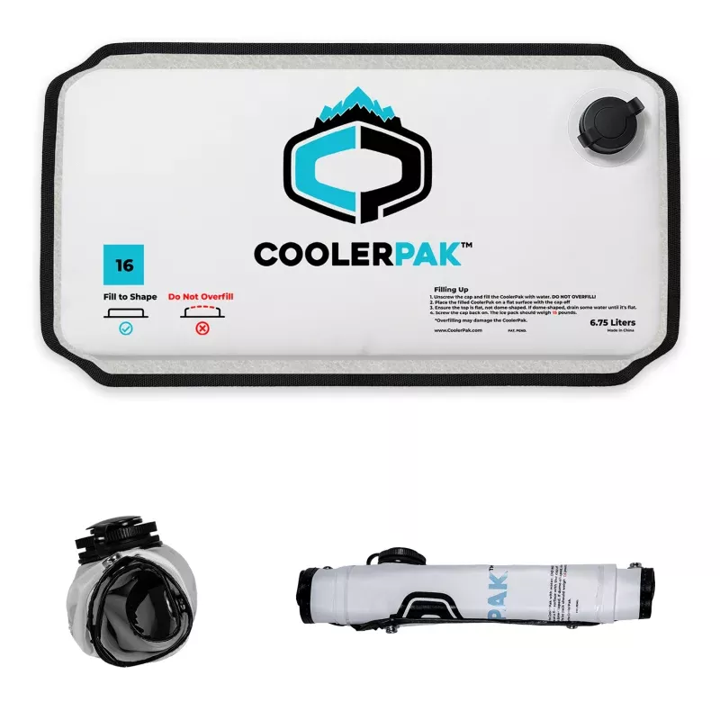 CoolerPak 16lb Ice Block Pack – Reusable Ice Pack for Coolers