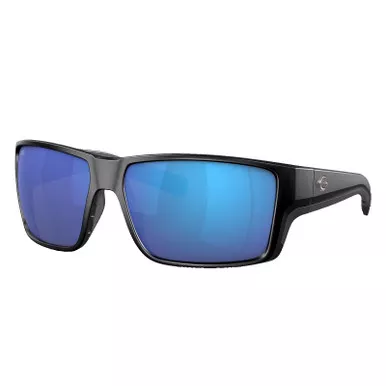 Costa Reefton Pro Matte Black/Blue Mirror Polarized Glass