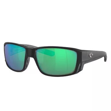 Costa Tuna Alley Pro Matte Black/Green Mirror Polarized Glass