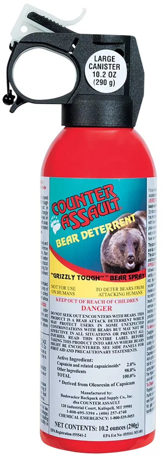 Counter Assault Bear Spray Capsaicin 8.10 oz/10.20 oz (Magnum Value Pack) 15067027