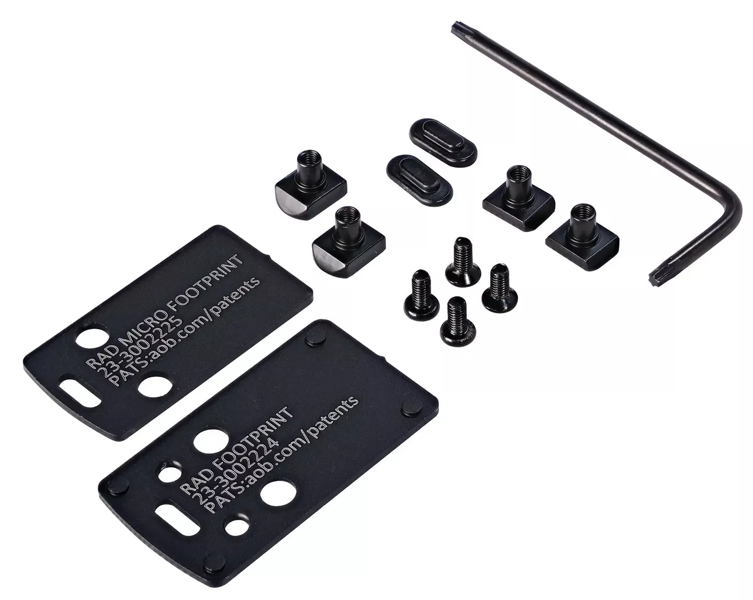 Crimson Trace CT RAD Dovetail Mounting Kit Black