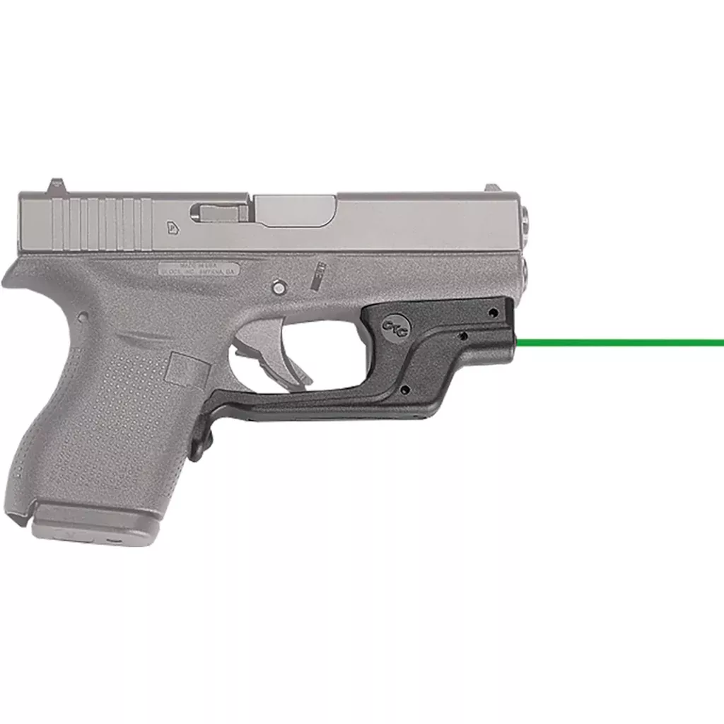 Crimson Trace Lasergrips Glock 42/43 Green Laser