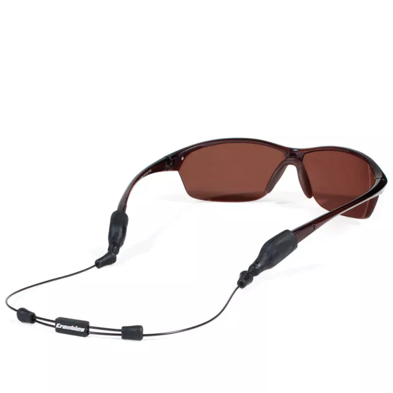 CROAKIES Arc Endless Black 16 Inch Eyewear Retainer