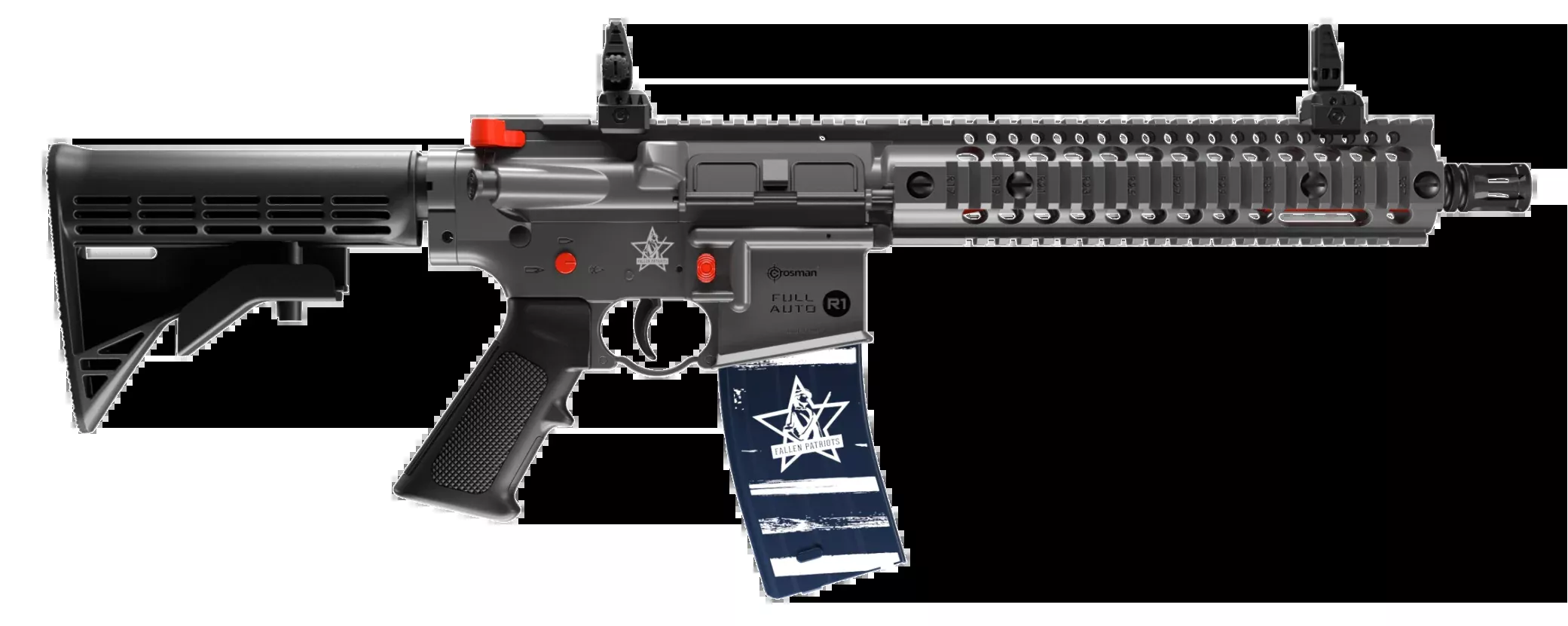 Crosman Fa R1 Fp Co2 Air Rifle – Select Fire 430fps Black/grey