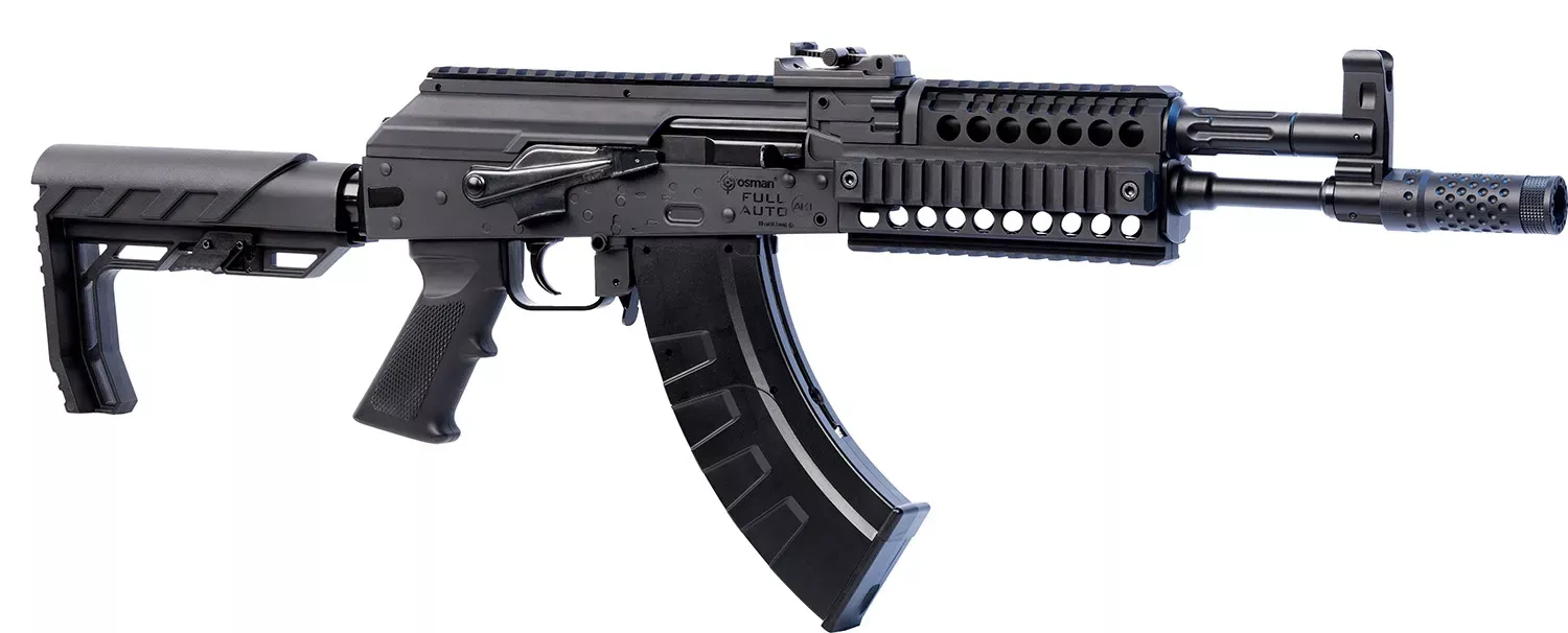 Crosman Full Auto AK1 CO2 177 BB Air Rifle Black