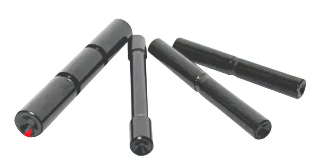 Cross Armory 4 Pin Set Dimpled Black 4140 Steel for Most Glock Gen4
