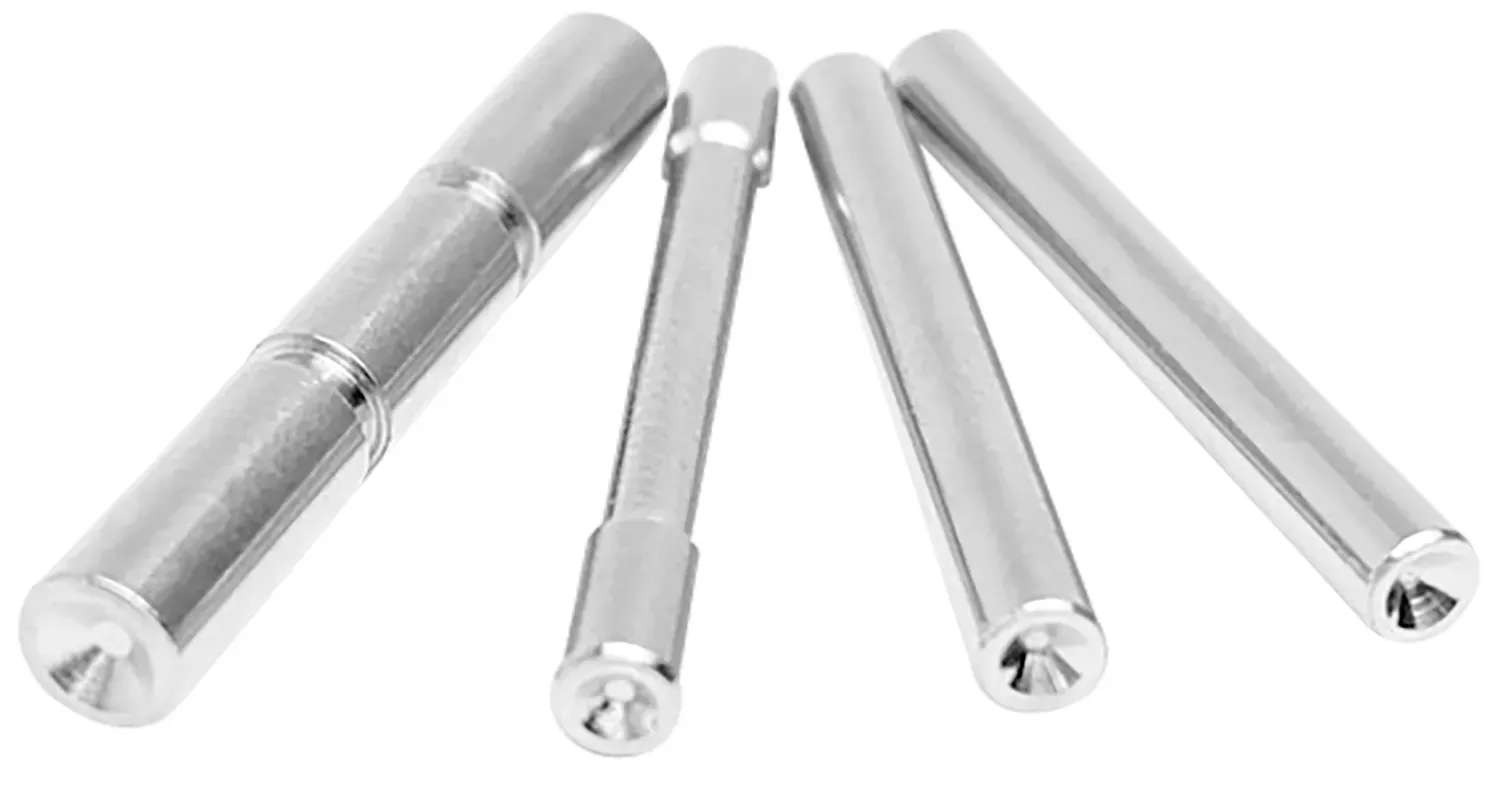 Cross Armory 4 Pin SetSilver 4140 Steel for Most Glock Gen4