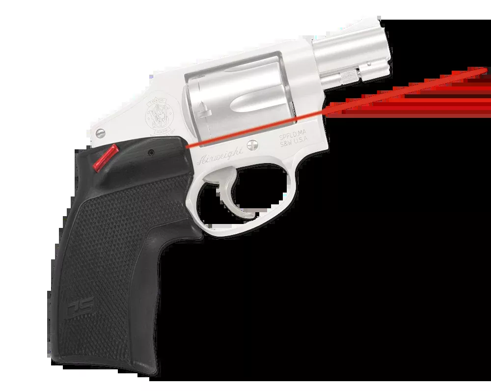 Ctc Laser Defender Accugrip - Red S&w J-frame/taurus 85