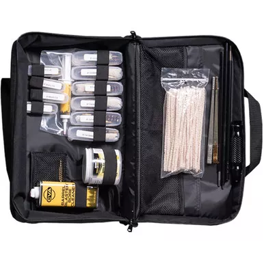 CVA AA1723 Deluxe Muzzleloading Range Cleaning Set Cleaning Rod with Rotating Handle, Black