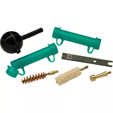 CVA AA1813 209 Shooter Necessities Set 50 Caliber, Black
