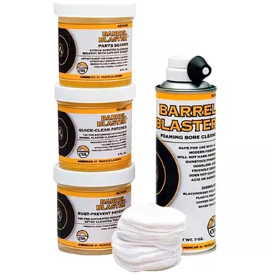 CVA AA1850 Barrel Blaster Cleaning System Pack, White