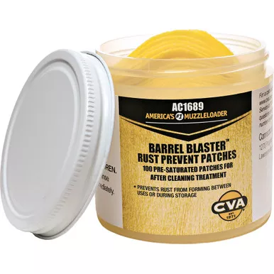 CVA AC1689 Barrel Blaster Rust Prevent Patches, 100 Count