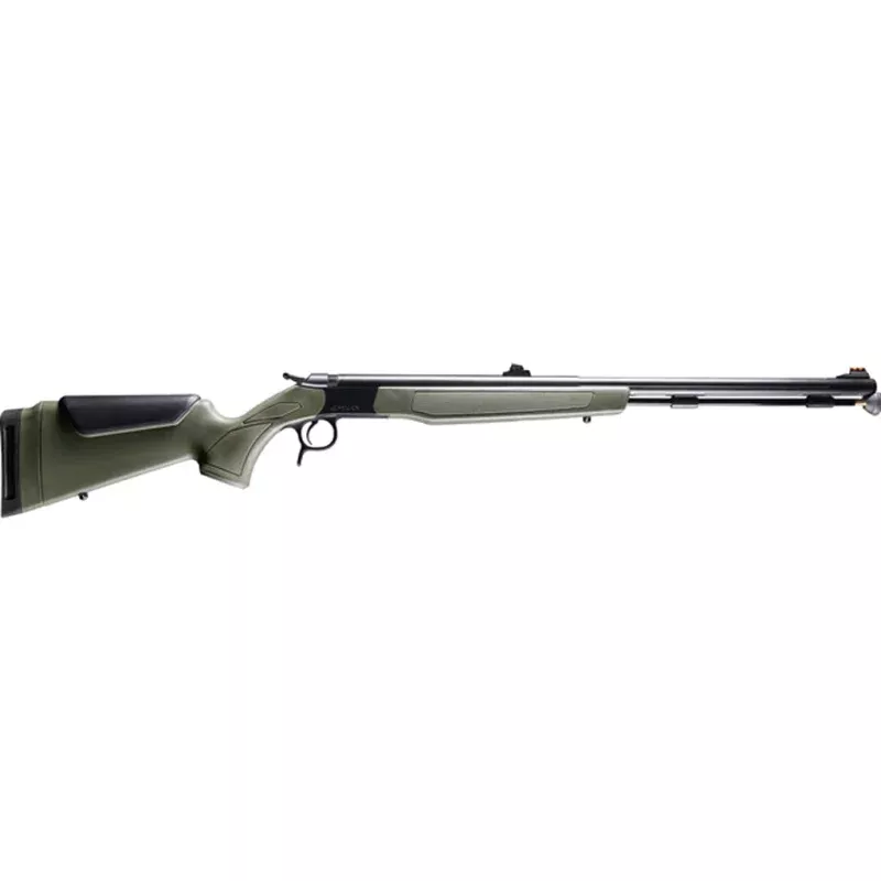 CVA Optima V3 .50 Caliber Muzzleloader with 26-Inch Nitride Barrel and OD Green Stock