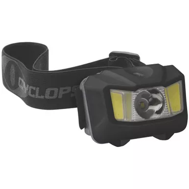 Cyclops CYC-HL250 Hero Headlamp, 250 Lumens, Black