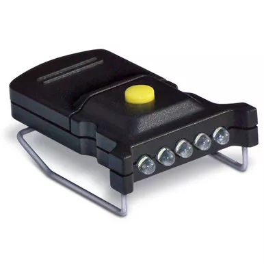 Cyclops CYC-MHC-W Micro LED Hat Clip Light, Black