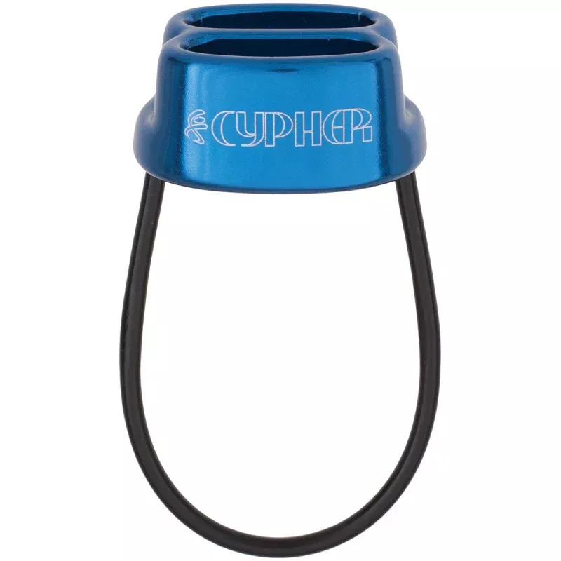 CYPHER Arc Belay Device in Blue – Lightweight and Reliable Climbing Gear