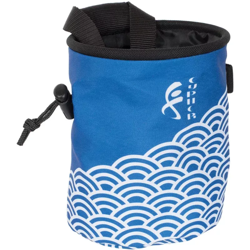Cypher Blue Cloud Chalk Bag – Compact and Durable for Climbers