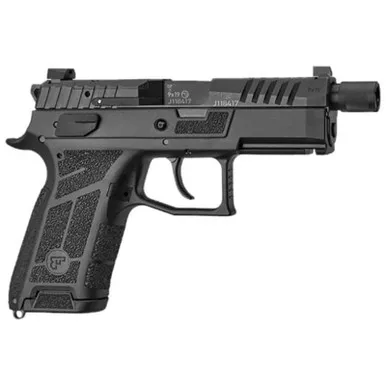 CZ P-09 C Nocturne SR 4.5" Threaded Barrel 9mm 17 Round Black