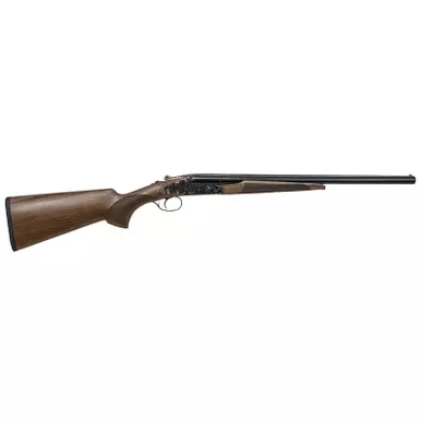 CZ-USA 06417 Sharp-Tail Coach 12 Gauge 3" 2rd 20" Black Hard Chrome Side-by-Side Barrel, Color Case Hardened Metal Finish, Turkish Walnut Stock Includes Fixed Chokes