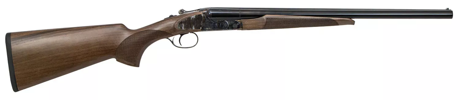 CZ-USA Sharp-Tail Coach 12 Gauge 2rd 3″ 20″ Side By Side Black Hard Chrome Barrel