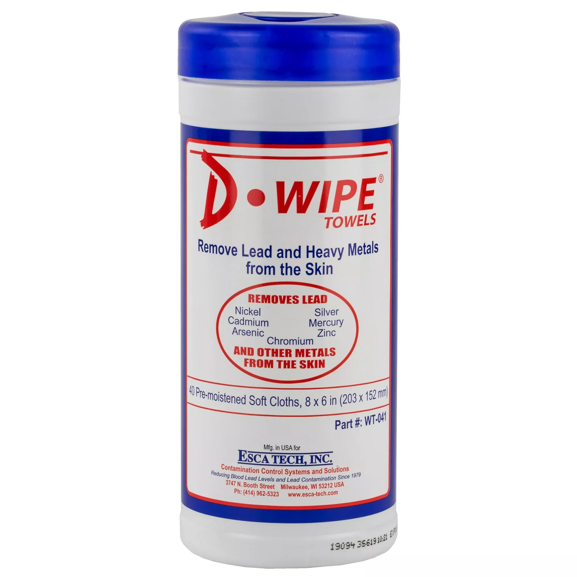 D-wipe Towels 12-40 Ct Canisters