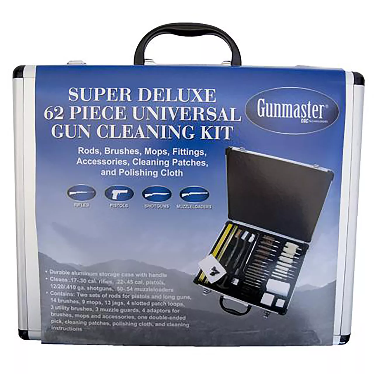 DAC Super Deluxe Universal Cleaning Kit Multi-Caliber Rifle/Pistol